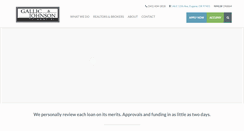 Desktop Screenshot of gallicfinancial.com